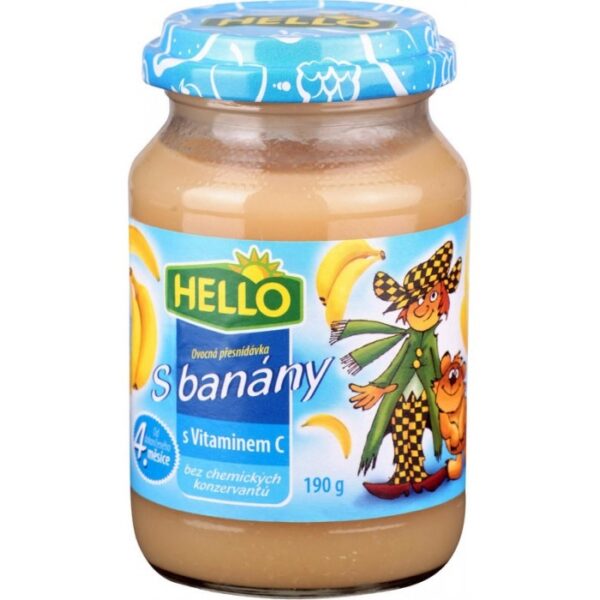 Smooth Banana Puree – 190g