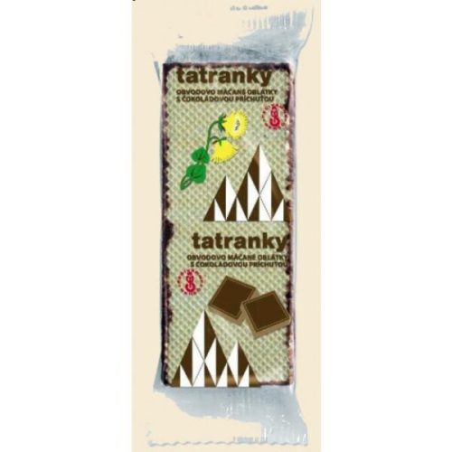 Tatranky Chocolate wafers X 4pcs