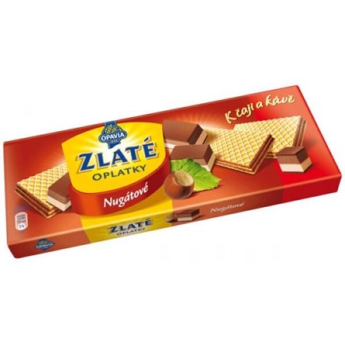 Zlaté Wafers with Nugat Filling