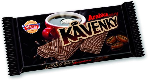 Kávenky Arabica Wafers with Coffee Cream Filling – 50g