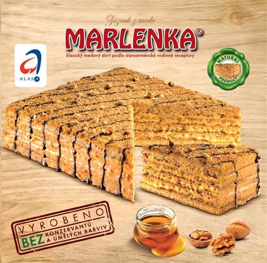 Classic Honey Cake Marlenka – 800g