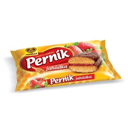 Gingercake with Strawberry Jam Filling – 60g