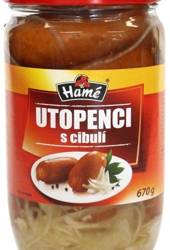 Pickled Sausages (Utopenci) - 670g