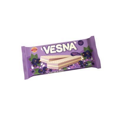 Vesna Blackcurrant Wafers 50g Sedita
