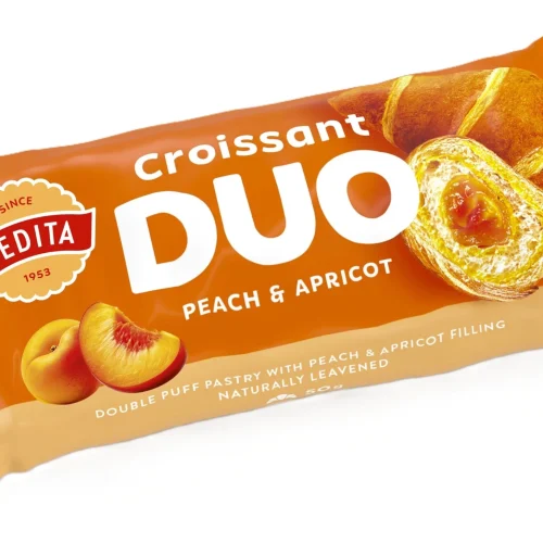 SEDITA CROISSANT DUO PEACH & APRICOT 50G