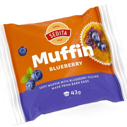 SEDITA MUFFIN BLUEBERRY 43G